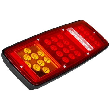 4IN1 Светодиодная лампа задняя компостированная индикатор направления для рульпа TIR + левый набор 2