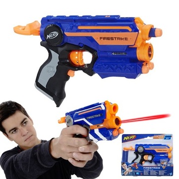 NERF WYRZUTNIA FIRESTRIKE Z CELOWNIKIEM LASEROWYM