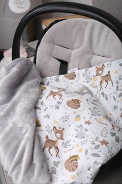 BABYMAM УНИВЕРСАЛЬНОЕ ДВУСТОРОННЕЕ ДЕТСКОЕ ОДЕЯЛО