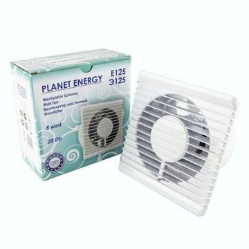 WENTYLATOR STANDARDOWY 8W E125 01-095 airRoxy