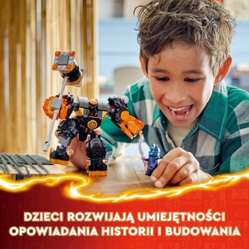 LEGO NINJAGO Механизм элемента земли Коула 71806