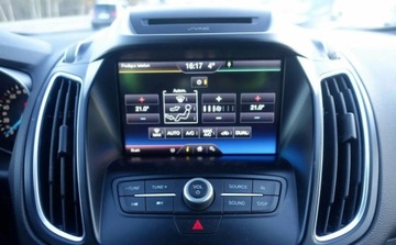 Ford C-MAX II Grand C-MAX Facelifting 1.5 EcoBoost 150KM 2016 Ford C-MAX 1.5 150KM LIFT Automat Bogate wyposazenie K.Serwisowa Zarejestr, zdjęcie 17