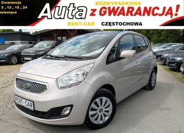 Kia Venga Mikrovan 1.4 CRDi WGT 90KM 2011 Kia Venga 1.4D 90PS OPŁACONY Bezwypadkowy