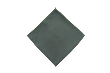 KHAKI oliwkowa Poszetka do garnituru marynarki MATOWA gładka elegancka