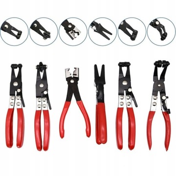 ЩИПЦЫ ДЛЯ ЛЕНТЫ, КРЫШКИ С КАБЕЛЕМ, НАБОР 9 ШТ.