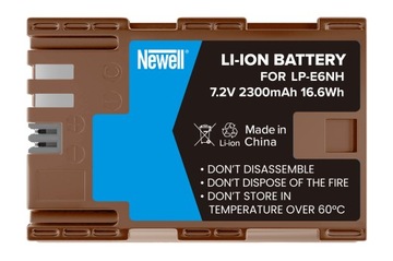 Akumulator Newell USB-C 2300mAh LP-E6NH do Canon