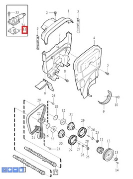 TĚSNĚNÍ VARIÁTORU VOLVO S40 I 96-04R V40 96-04