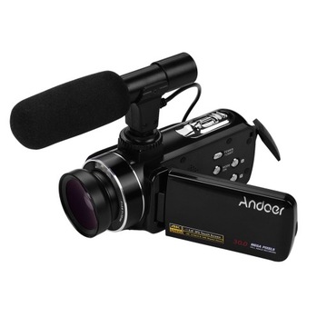 Przenośny aparat cyfrowy DV Andoer 4K Ultra HD