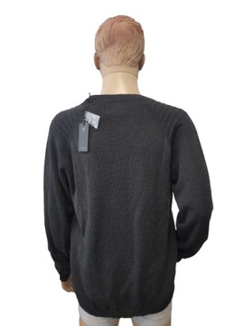 Szary bawełniany sweter męski GUESS XXL