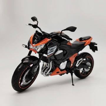 1/12 Kawasaki Ninja Z800 Racing Cross-country Motorcycle Model Simulation