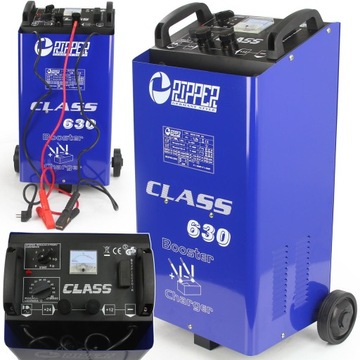 PROSTOWNIK Z ROZRUCHEM 600A 12V 24V ROZRUCH 630 SOLIDNY WARSZTATOWY