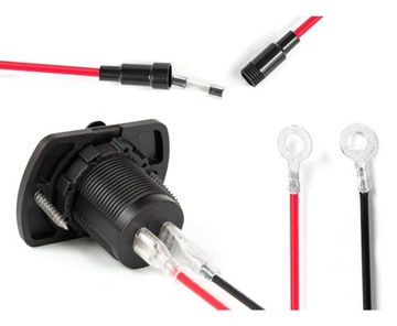 Крышка для USB-розетки MUS РАМКА ДЛЯ УСТАНОВКИ USB-РОЗЕТКИ + КАБЕЛЬ.