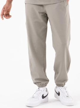 SPODNIE DRESOWE JOGGER MĘSKIE Wygodne Zielone Machinist Regular Basic S