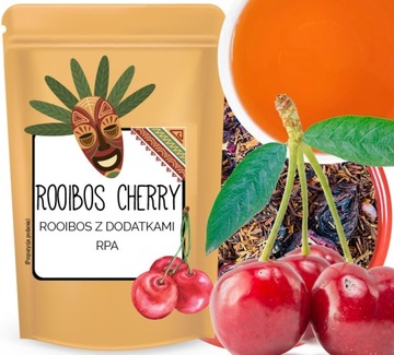 Bezkofeinowa herbatka ROOIBOS Wiśniowo-Rumowa Tea
