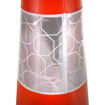 Предупреждающий дорожный конус REFLECTIVE 45см 50x