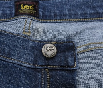LEE WEST relaxed spodnie jeansowe CLEAN CODY proste W38 L34