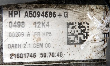 CITROEN C5 I FACELIFT ČERPADLO SERVA 9657739080