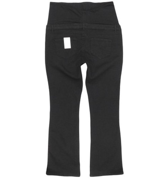 DOROTHY PERKINS czarne ciążowe rozszerzane jeansy bootcut ELLIS 42/44 nowe