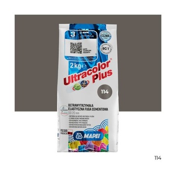 Fuga elastyczna Antracyt Mapei Ultra Plus 114 2kg