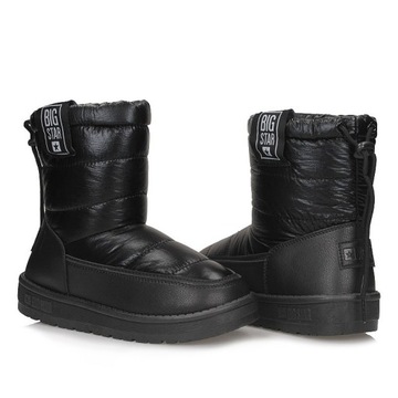 ЖЕНСКАЯ ЗИМНЯЯ ОБУВЬ BIG STAR, СНЕЖНЫЕ БОТИНКИ С УТЕПЛЕНИЕМ