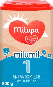 MILUPA MILUMIL 1 молоко від народження 800 г