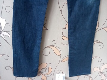 CALVIN KLEIN JEANS-SUPER SPODNIE 30/34 X