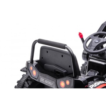 РАМИЗ Автомобиль Экскаватор Трактор Красный с аккумулятором детский