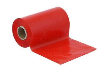 Kalka termotransferová páska Ttr vosk-pryskyřice (wax-resin) 110x150 červená