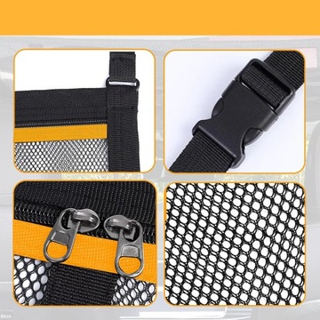 СЕТКА ДЛЯ ХРАНЕНИЯ АВТОМОБИЛЯ, 90 СМ Х 65 СМ С 2 КРЮЧКАМИ