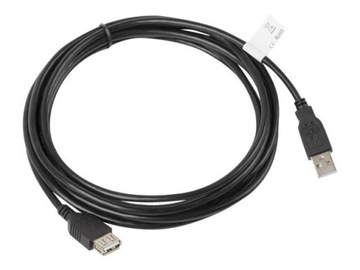 Kabel USB LANBERG typ A 3m