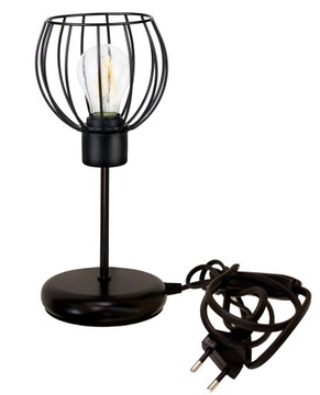 Lampka nocna Lampa stołowa loft na led E27 Drut