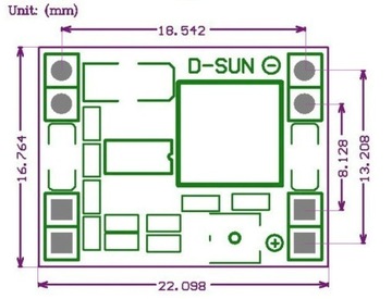 Понижающий преобразователь MP1584EN 0,8–20 В, 3 А / 0109