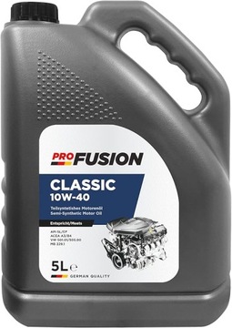 Olej półsyntetyczny silnikowy CLASSIC 10W40 SL 5L