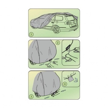 Pokrowiec PLANDEKA na samochód CITROËN Berlingo II Combi Mobile Garage