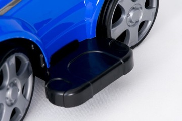 большой автомобиль-толкатель РЕЗИНОВЫЕ КОЛЕСА + ТАБЛИЧКИ