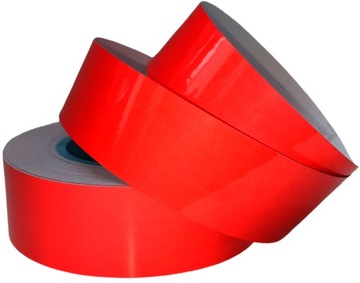 TAŚMA ODBLASKOWA PRZYKLEJANA FOLIA NA SŁUPKI 5CM