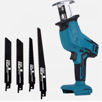 РЕЦИМЕРНАЯ ПИЛА АККУМУЛЯТОРНЫЙ ЛОБЗОЖ МОЩНЫЙ 21 В С 4 ПИЛОВЫМИ ПОЛОТНИЯМИ