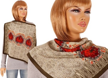 A-9062 STREET ONE WŁOSKA APASZKA ELEGANCKA STYLOWA