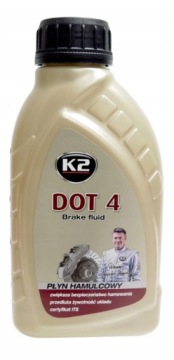 K2 DOT 4 тормозная жидкость 500 мл