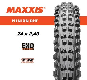 Opona Maxxis MINION DHF 24 x 2,4 EXO WT TR