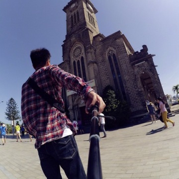 Водонепроницаемый чехол для GOPRO HERO 5 6 7 СЕЛФИ-ПАЛКА