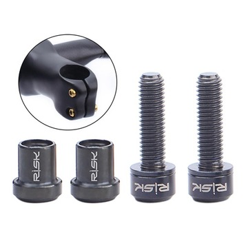 Гайка болта выноса велосипеда Черные винты.