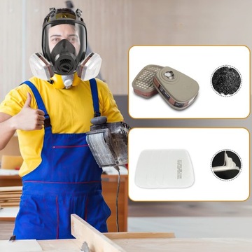 PAINT MASK 6800 КОМПЛЕКТ ПОЛНОЛИЦЕВАЯ МАСКА
