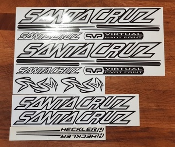 Наклейки на велосипед с узором SANTA CRUZ, наклейки на раму, разные цвета, модели