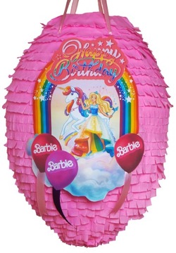 БАРБИ ЕДИНОРОГ PINIATA XL + ПАЛКА