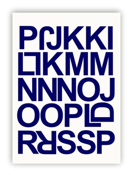 Самоклеящиеся буквы темно-синего цвета с буквами и цифрами 50 мм.