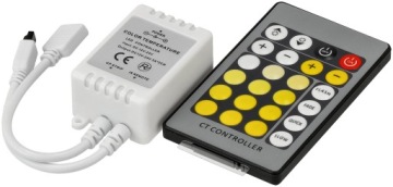 Sterownik Kontroler Pilot Do Taśmy LED multiwhite CCT Na Podczerwień