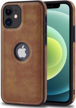 ETUI SKÓRZANE DO IPHONE 11 CASE SKÓRA OBUDOWA POKROWIEC PREMIUM BRĄZOWE