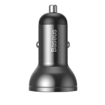 АВТОМОБИЛЬНОЕ ЗАРЯДНОЕ УСТРОЙСТВО BASEUS ДЛЯ ТЕЛЕФОНА 2X USB 24W LED 4.8A