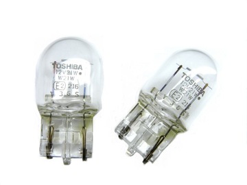 ŻARÓWKA BAŃKA W21W TOSHIBA ORYGINAŁ NOWA
